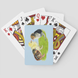 Baby-Küken-Trio Spielkarten