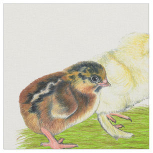 Baby-Küken-Trio Stoff