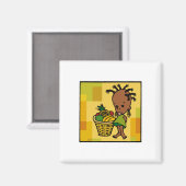 Baby Kwanzaa Magnet (Vorderseite/Rückseite)