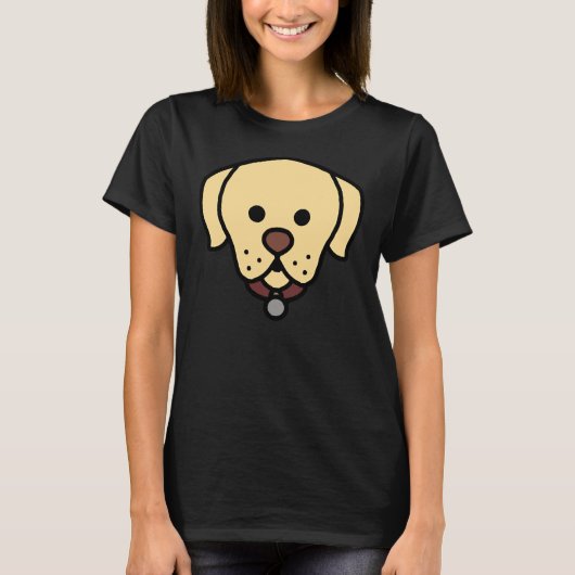 Baby Labrador Yellow T-Shirt (Vorderseite)