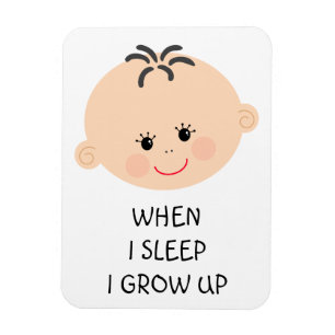 Baby Lächeln Magnet