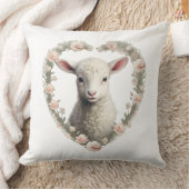 Baby Lamb Heart Kissen (Decke)
