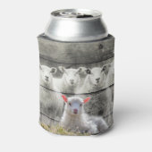 Baby Lamb kann sich abkühlen Dosenkühler (Kanne Rückseite)