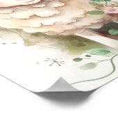 Baby Lamb Kinderzimmer Poster (Ecke)