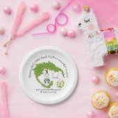 Baby Lamb Kinderzimmer Rhyme Pappteller (Party)