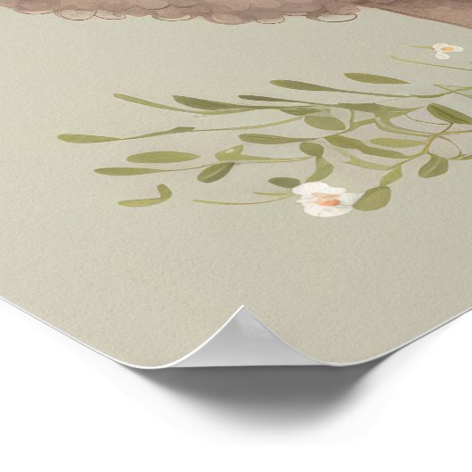 Baby Lamb Poster (Ecke)