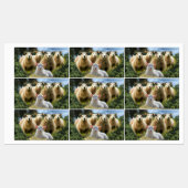 Baby Lamb Sheep Herd Flock Etiketten (Blatt)