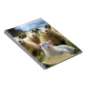 Baby Lamb Sheep Herd Flock Notizblock (Rechte Seite)