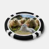 Baby Lamb Sheep Herd Flock Pokerchips (Einzeln)