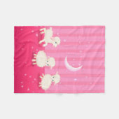 Baby Lambs Fleecedecke (Vorderseite (Horizontal))
