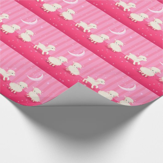 Baby Lambs Geschenkpapier (Ecke)