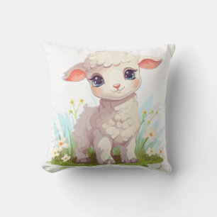 Baby-Lamm Kissen