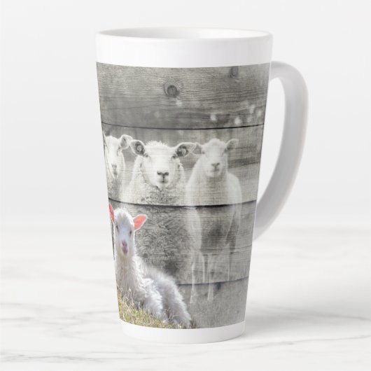 Baby Lamm Milchtasse (Rechte Ecke)