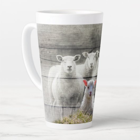 Baby Lamm Milchtasse (Linke Ecke)