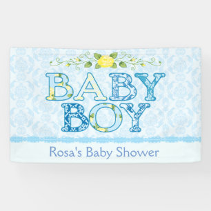Baby, Land-Chic-Babyparty Banner