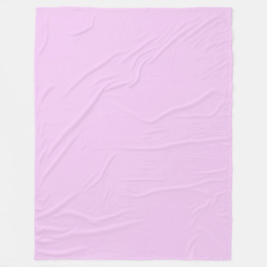 Baby Lavender Pink, große Fleecedecke (Vorderseite)