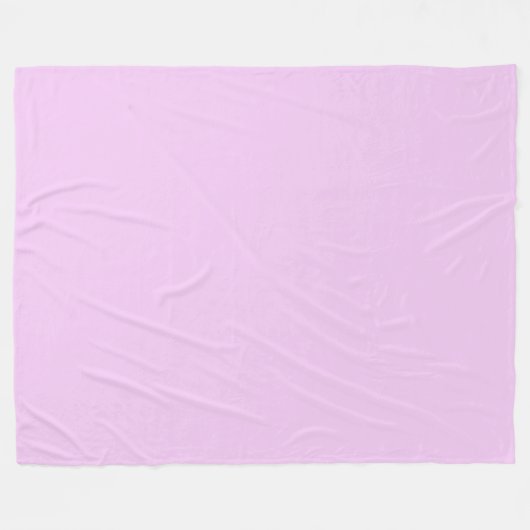 Baby Lavender Pink, große Fleecedecke (Vorderseite (Horizontal))