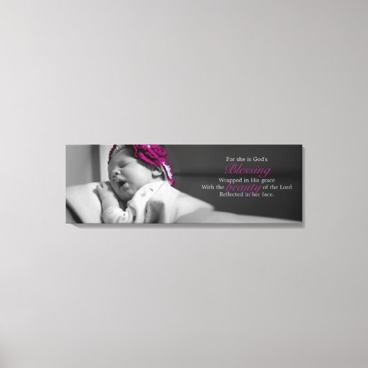 BABY LEINWAND GODS SESSING (Vorderseite)
