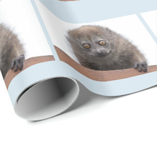 Baby Lemur Geschenkpapier