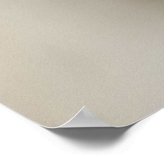 BABY LEOPARD POSTER (Ecke)