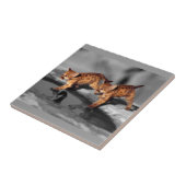 Baby Leopards Fliese (Seite)