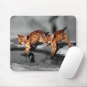 Baby Leopards Mousepad (Mit Mouse)