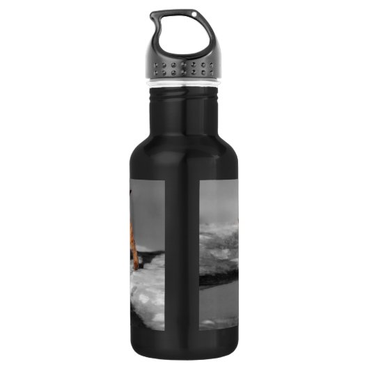 Baby Leopards Trinkflasche (Rückseite)