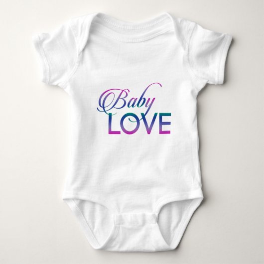 Baby-Liebe Baby Strampler (Vorderseite)