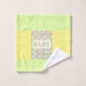 Baby-Liebe Badhandtuch Set (Waschlappen)