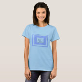BABY-LIEBE-BLAU T-Shirt (Vorne ganz)