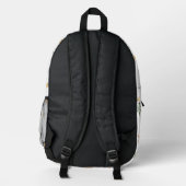 Baby Liebe boho Bedruckter Rucksack (Rückseite)