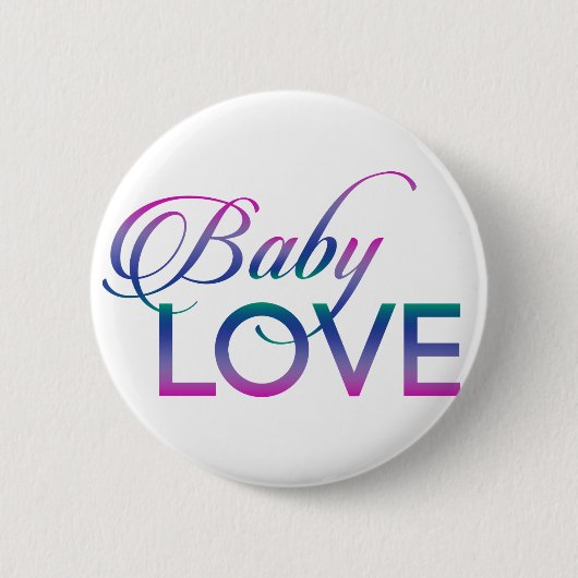 Baby-Liebe Button (Vorderseite)