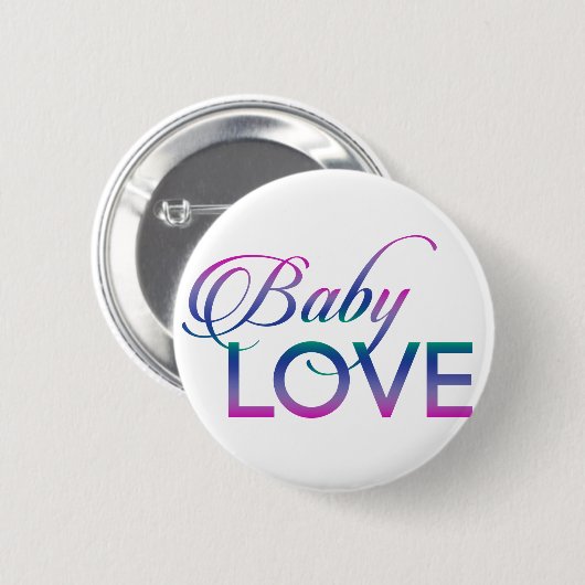 Baby-Liebe Button (Vorne & Hinten)