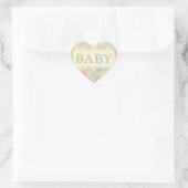 BABY LIEBE COLLECTION Herz-Aufkleber (Tasche)