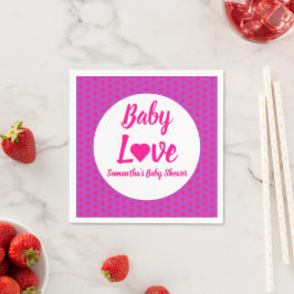 Baby Liebe Heart Baby Dusche Serviette