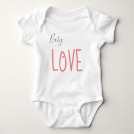 Baby Liebe Heart Baby Strampler
