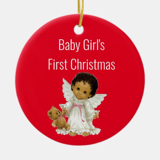 Baby-Liebe Keramik Ornament (Vorne)