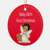 Baby-Liebe Keramik Ornament (Links)