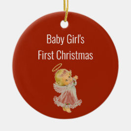 Baby-Liebe Keramik Ornament