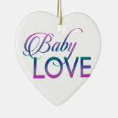 Baby-Liebe Keramikornament (Rechts)