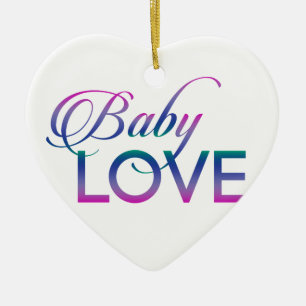 Baby-Liebe Keramikornament