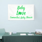 Baby Liebe Kleeblatt Babydusche Banner (Messeveranstaltung)