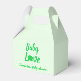 Baby Liebe Kleeblatt Babydusche Geschenkschachtel