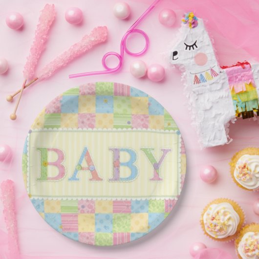 Baby-Liebe Pappteller (Party)