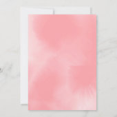 Baby Liebe Valentines Kinderdusche Einladung (Rückseite)