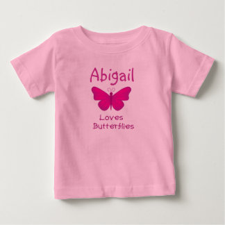 Baby Lieben Schmetterlinge! T-shirt