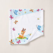 Baby lieber (Hirsch) Badhandtuch Set (Waschlappen)
