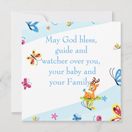 Baby Lieber (Hirsch) Brauch (Rückseite)