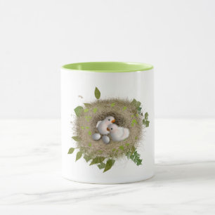 Baby Liebesvögel Tasse von ORDesigns.