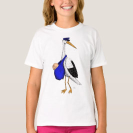 Baby-Lieferungs-Storch T-Shirt
